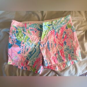 Lilly Pulitzer Callahan Shorts Let’s Cha Cha